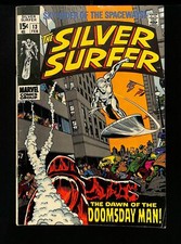 Máscaras Surfista Prateado #13 Muito Bom - 3,5! Arte Staton & Cockrum! Marvel 1970 comprar usado  Enviando para Brazil