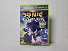 Sonic Unleashed (Microsoft Xbox 360, 2008) CIB COMPLETO Testado  comprar usado  Enviando para Brazil