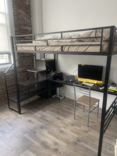 Metal loft bed for sale  Lyndhurst