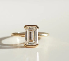 Half bezel ring for sale  Iselin