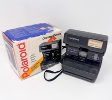 Antiga Câmera Instantânea de Filme Polaroid OneStep CloseUp 600 Preta - Funciona ÓTIMO! comprar usado Antiga Câmera Instantânea de Filme Polaroid OneStep CloseUp 600 Preta - Funciona ÓTIMO! comprar usado  Enviando para Brazil