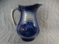 Stoneware pitcher blue for sale  Morristown