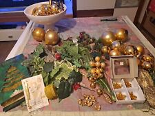 Christbaumschmuck gold glas gebraucht kaufen  Visbek