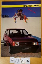 Talbot samba rallye d'occasion  Meyzieu