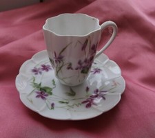 Tasse soucoupe porcelaine d'occasion  Ligny-en-Barrois
