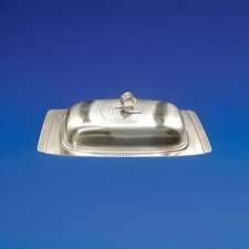 "Prato de manteiga vintage MCM aço inoxidável - West Bend - 8,5"" de comprimento x 3"" de profundidade" comprar usado  Enviando para Brazil
