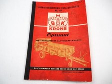 Krone ptimat stalldungstreuer gebraucht kaufen  Merseburg