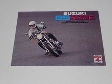 Suzuki 500 depliant usato  Bussoleno