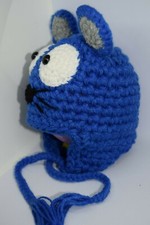 Cappellino topino blu usato  Messina