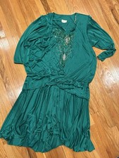 VESTIDO VINTAGE VERDE ROAMAN PLUS SIZE comprar usado  Enviando para Brazil