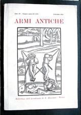 Armi antiche numero usato  Torino