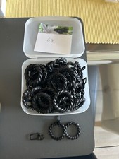 Gardinenringe schwarz kunsstof gebraucht kaufen  Großenseebach