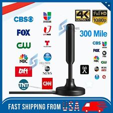 Antena de TV digital HD atualizada 300 milhas interna HDTV 1080P 4K longo alcance comprar usado  Enviando para Brazil