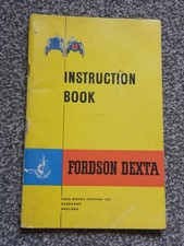 Fordson dexta libretto usato  Spedire a Italy