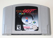 007 Goldeneye com personagens Mario V3.17 jogo inglês para N64 NTSC-U/C EUA CA comprar usado  Enviando para Brazil