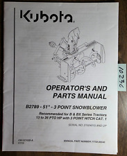 Kubota b2789 point for sale  Niagara Falls