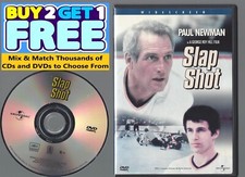 Slap Shot (DVD, 1977) Paul Newman The Hanson Brothers Disc & Cover Art Only comprar usado  Enviando para Brazil