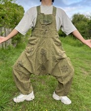 Green stonewash cotton for sale  ASHFORD