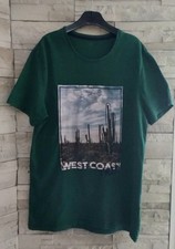 Shirt vert imprimé d'occasion  Bourg-de-Péage