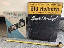 Old metal tin for sale  WARE