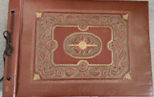 Vintage brown embossed for sale  Rosalia