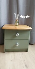 Table chevet tiroirs d'occasion  Gray