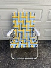 Vintage webbed folding for sale  Corning
