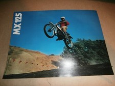 Original 1976?  Folheto de vendas de motocicletas Yamaha MX125 comprar usado  Enviando para Brazil