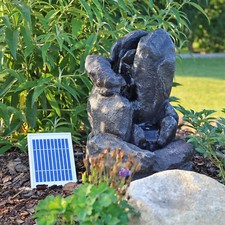 Wasserspiel solar springbrunne gebraucht kaufen  Döbern