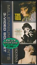 still sealed MADONNA Millennium Giants 3-Vdieo Box Set :  JAPAN VHS video tapes comprar usado  Enviando para Brazil