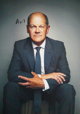 OLAF SCHOLZ original signiert – GROSSFOTO !!! comprar usado OLAF SCHOLZ original signiert – GROSSFOTO !!! comprar usado  Enviando para Brazil