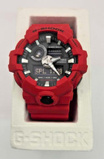 Botão frontal Casio G-Shock Ana-Digital vermelho preto Ga700, usado comprar usado  Enviando para Brazil