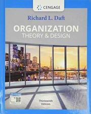 Organization theory design for sale  Philadelphia