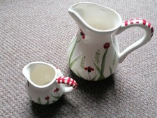 Keramik set milchkanne gebraucht kaufen  Deutschland