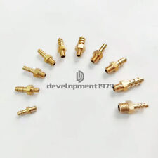 1PC Messing Schlauchstutzen Zubehör Metrischer Stecker Gewinde M4 M5 M6 M8 Barb comprar usado  Enviando para Brazil