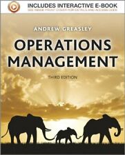 Operations management greasley for sale  USA