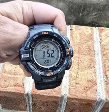  Relógio solar resistente Casio Pro Trek PRG 270 Protrek sensor T, usado comprar usado  Enviando para Brazil