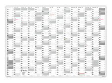 Wandkalender gerollt wandplane gebraucht kaufen  Schneeberg