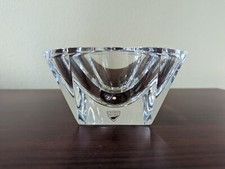 Usado, Prato Orrefors Suécia Cristal ORION BOWL 6x3 com lascas pequenas  comprar usado  Enviando para Brazil