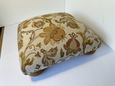 Square embroidered footstool for sale  ABBOTS LANGLEY