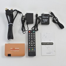 Conversor analógico de RF para HDMI com cabo HDMI, interruptor de RF, testado 1673 comprar usado  Enviando para Brazil