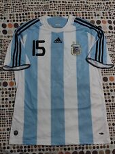 Camisa de futebol Lionel MESSI Argentina 2008 2009 2010 casa tamanho M comprar usado  Enviando para Brazil
