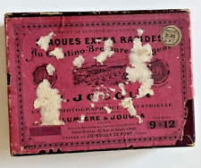 Boîte plaques gélatino d'occasion  Bordeaux-