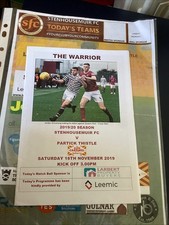Stenhousemuir patrick thistle for sale  CREWE