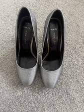 Silver high heeled for sale  STOCKPORT