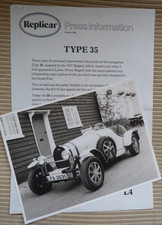 Replicar type bugatti for sale Replicar type bugatti for sale  LEDBURY