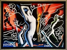 Mark kostabi tecnica usato  Palermo