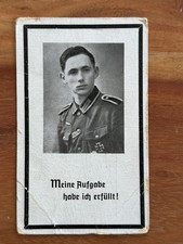 Sterbebild ek1 träger gebraucht kaufen Sterbebild ek1 träger gebraucht kaufen  Geislingen