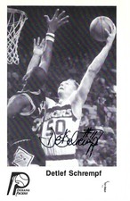 Detlef schrempf autogrammkarte gebraucht kaufen  Göttingen