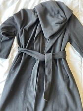 Cappotto zara nero usato  Pavia